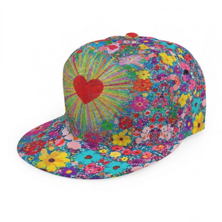 Baseball Cap With Flat Brim by Aesthetic Rebellion