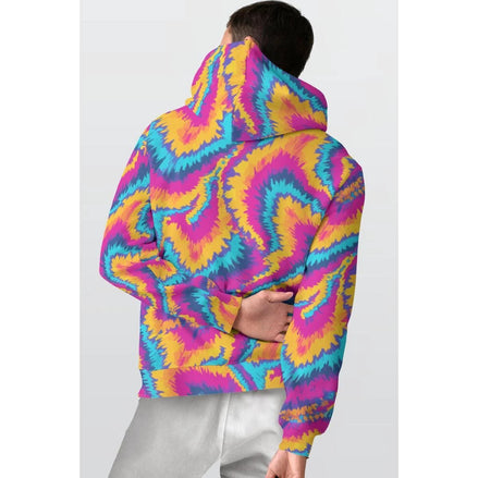 All-Over Print Men's Thicken Pullover Hoodie by Aesthetic Rebellion