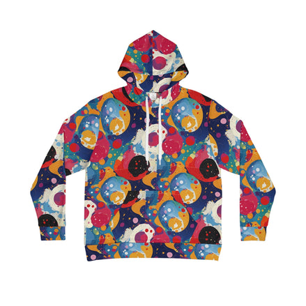 Seven Tails Moon Nature's Collage AOP Hoodie – Vibrant Patchwork Streetwear