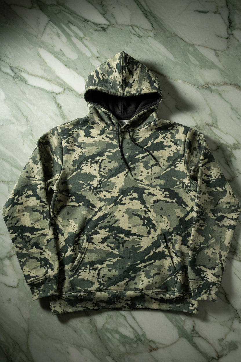 All - Over Print Men's Thicken Pullover Hoodie - Aesthetic Rebellion