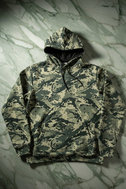 All - Over Print Men's Thicken Pullover Hoodie - Aesthetic Rebellion