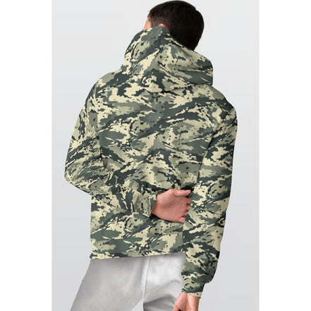 All - Over Print Men's Thicken Pullover Hoodie - Aesthetic Rebellion