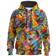 All - Over Print Unisex Pullover Hoodie | 310GSM Cotton - Aesthetic Rebellion
