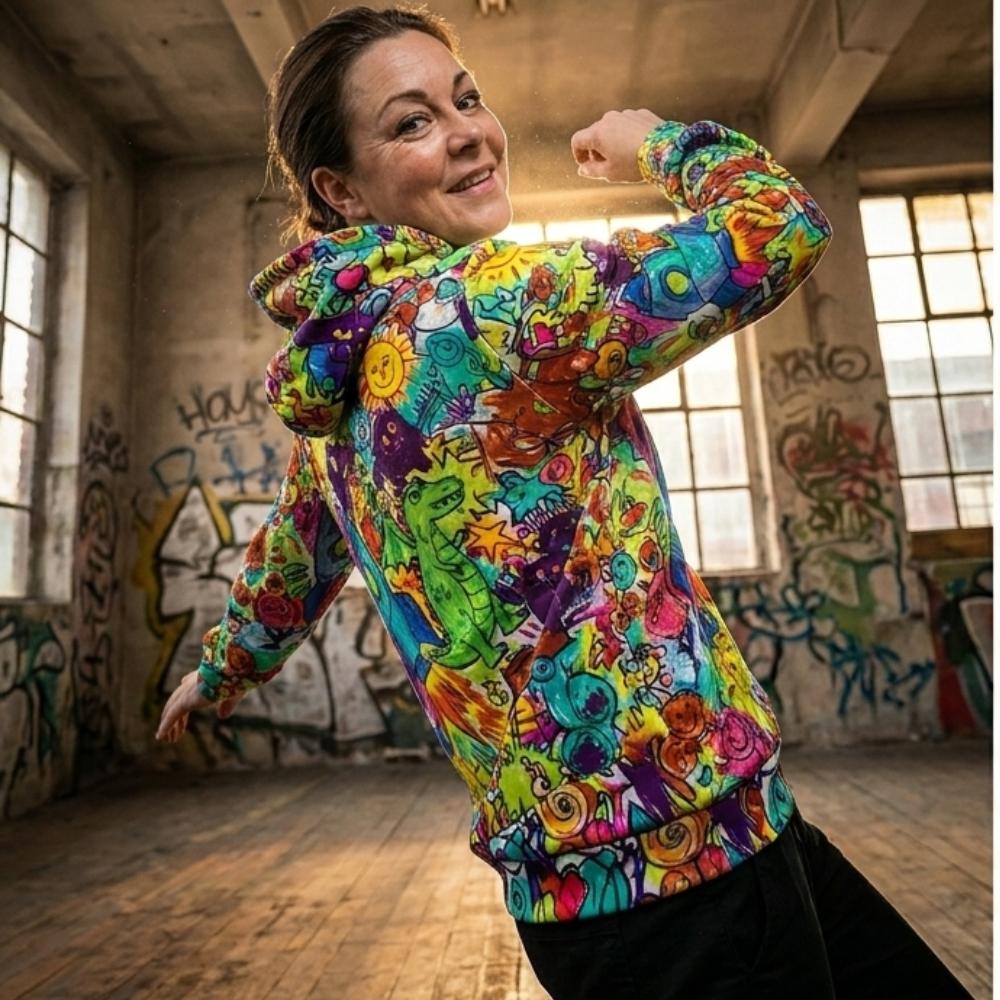 All - Over Print Unisex Pullover Hoodie | 310GSM Cotton - Aesthetic Rebellion