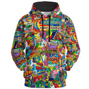 All - Over Print Unisex Pullover Hoodie | 310GSM Cotton - Aesthetic Rebellion