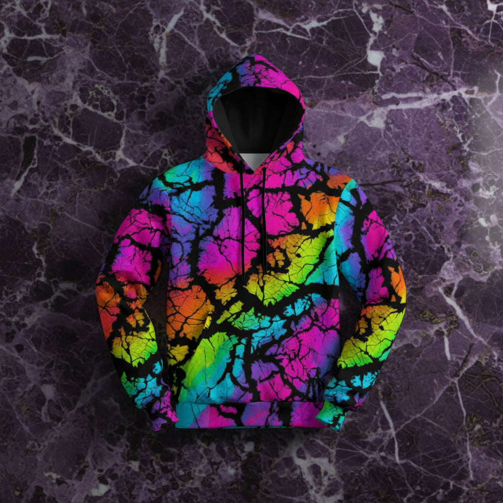 All - Over Print Unisex Pullover Hoodie | 310GSM Cotton - Aesthetic Rebellion