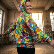 All - Over Print Unisex Pullover Hoodie | 310GSM Cotton - Aesthetic Rebellion