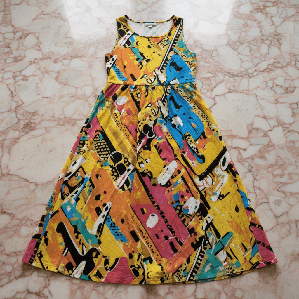 All - Over Print Women’s Sleeveless Maxi Dress - Aesthetic Rebellion