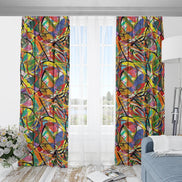 Blackout Curtains with Hooks | 265(gsm) - Aesthetic Rebellion