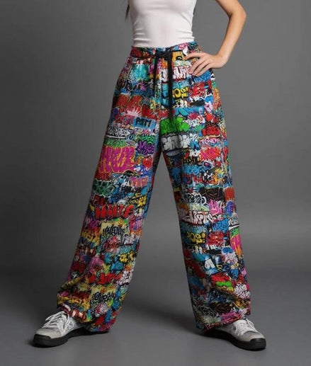 All-Over Print Unisex Lantern Pants by Aesthetic Rebellion