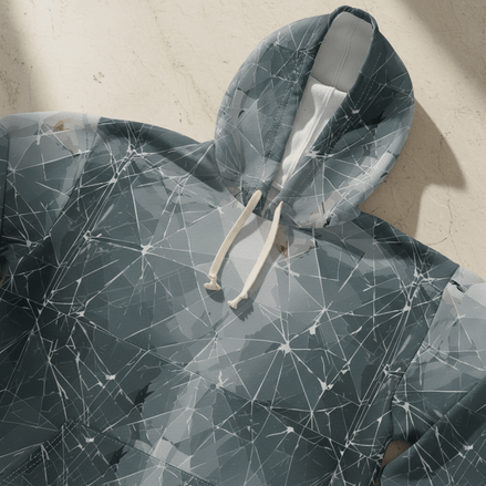 Shattered Beyond Compare - AOP Unisex Graphic Hoodie for Broken Souls and Overrecyclers - Aesthetic Rebellion