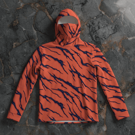 Tiger Hooded Sun Protection - Aesthetic Rebellion